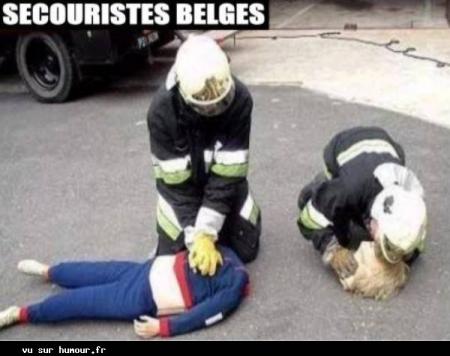 secouriste stesc belges